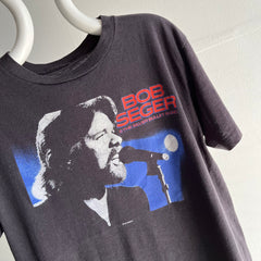 1986 Bob Seger & The Silver Bullet Band T-shirt à point unique
