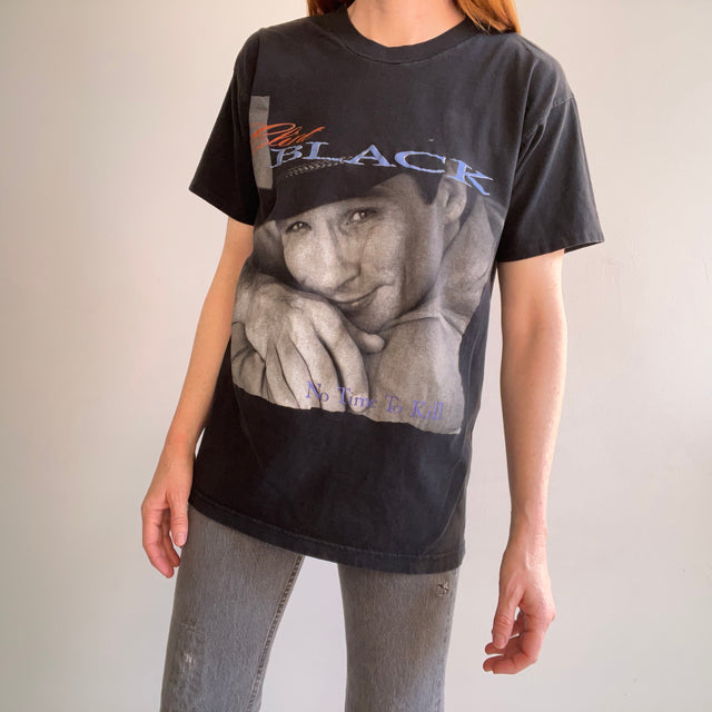 1993 Clint Black T-shirt avant et arrière No Time to Kill