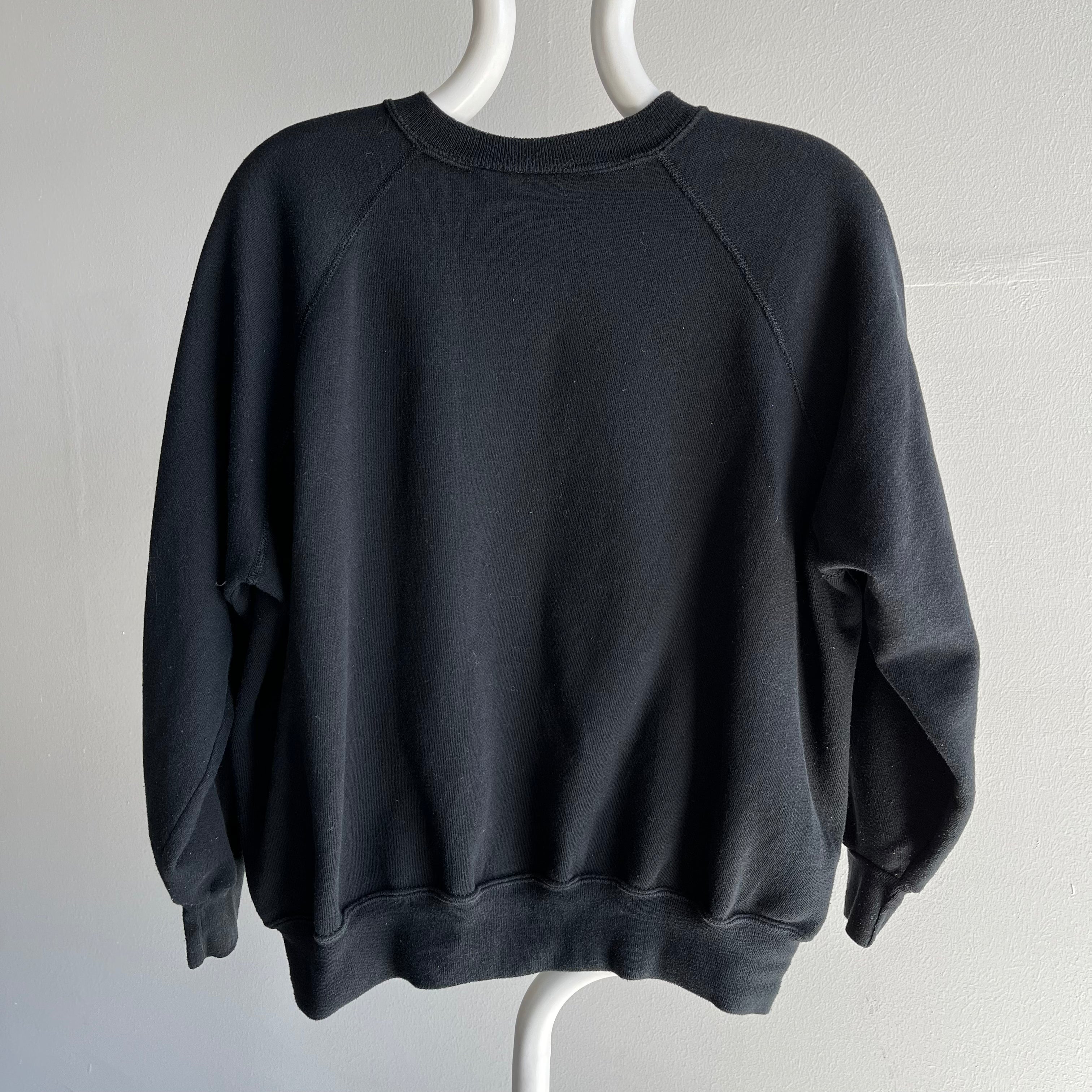 1980s DIY Metallic Diamond Sweatshirt