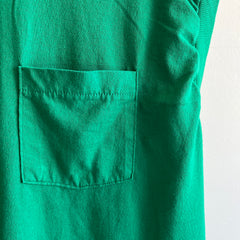 GG - Débardeur de poche vert des années 1980