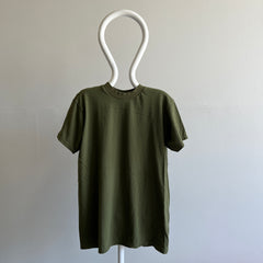 GG - 1980s Blank Army Green T-Shirt