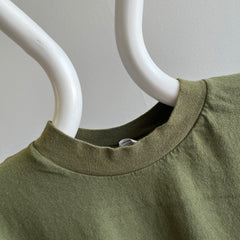 GG - 1980s Blank Army Green T-Shirt