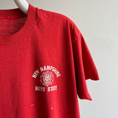 1970s Boys State New Hampshire Stained T-Shirt