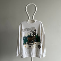 1980s White-Tailed Deer Sweatshirt