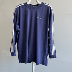 GG - 1990s Nicely Beat Up Adidas Long Sleeve T-Shirt