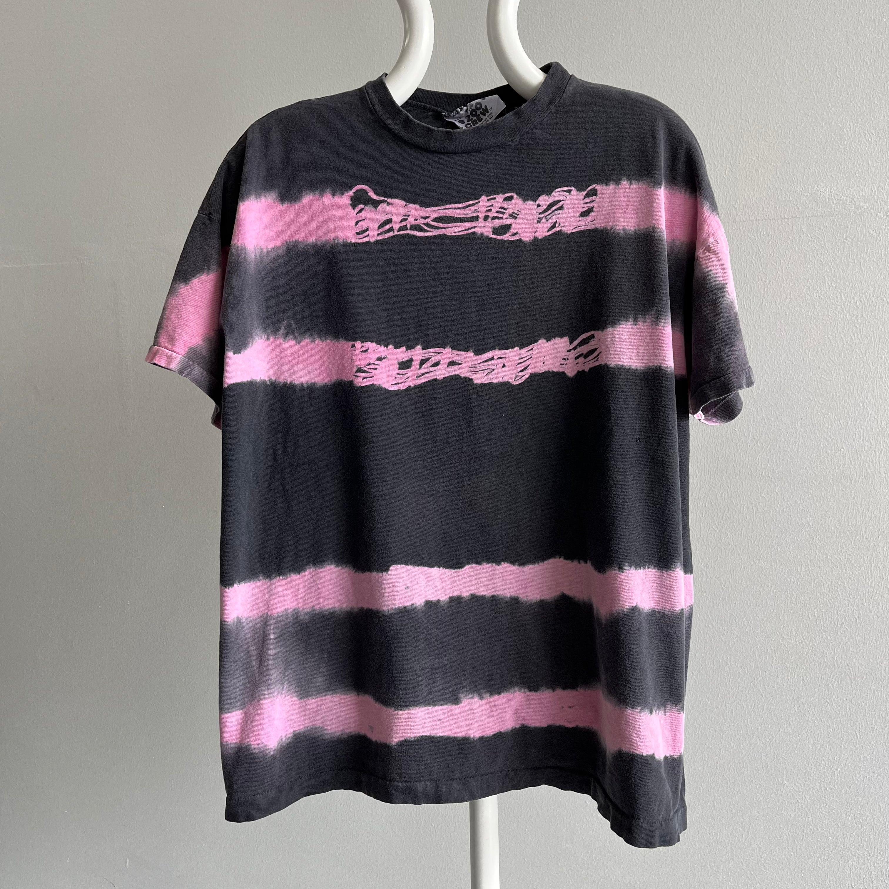 1980s Splendid Striped Cotton T-Shirt