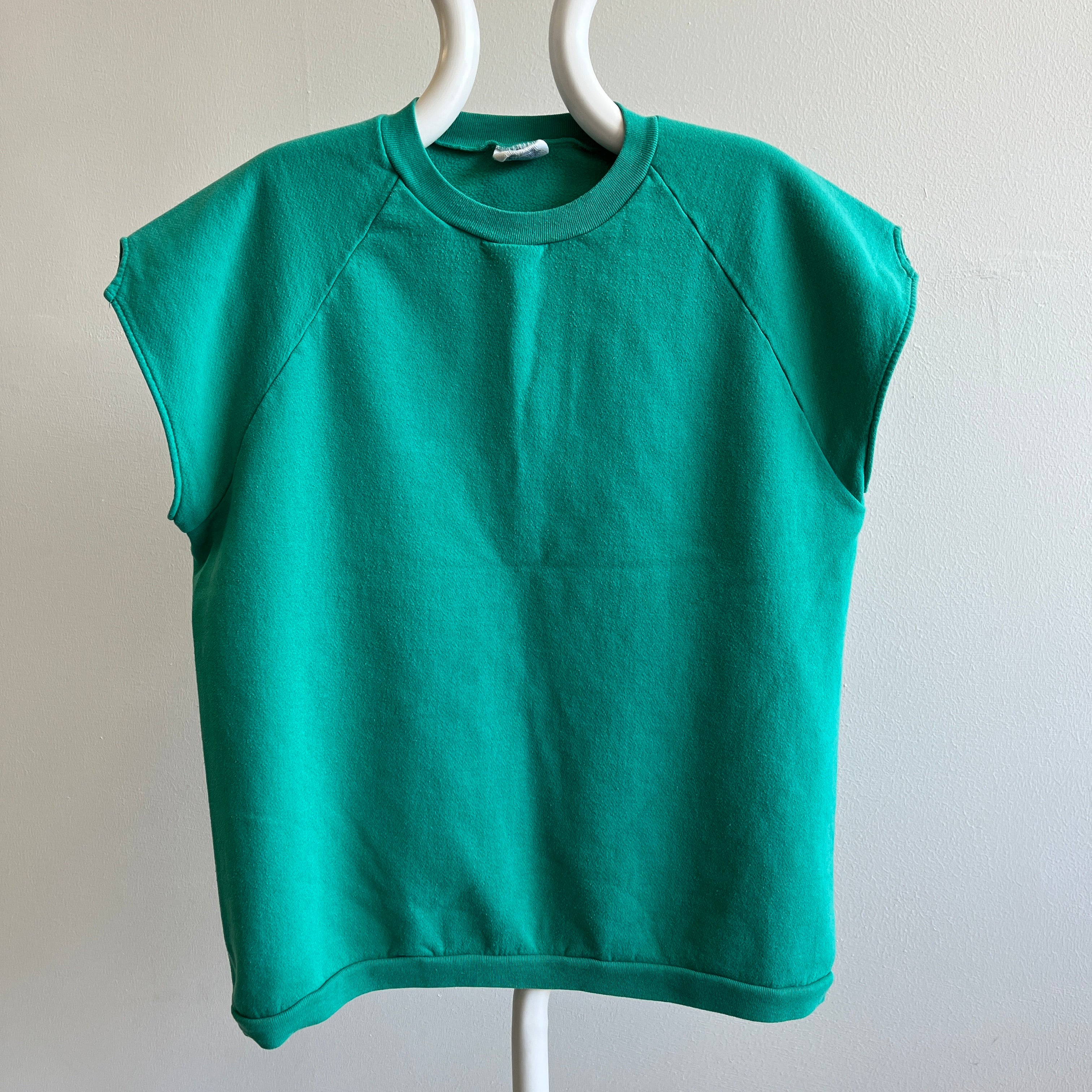 1990s Wright Teal/Green Muscle Tank Warm Up