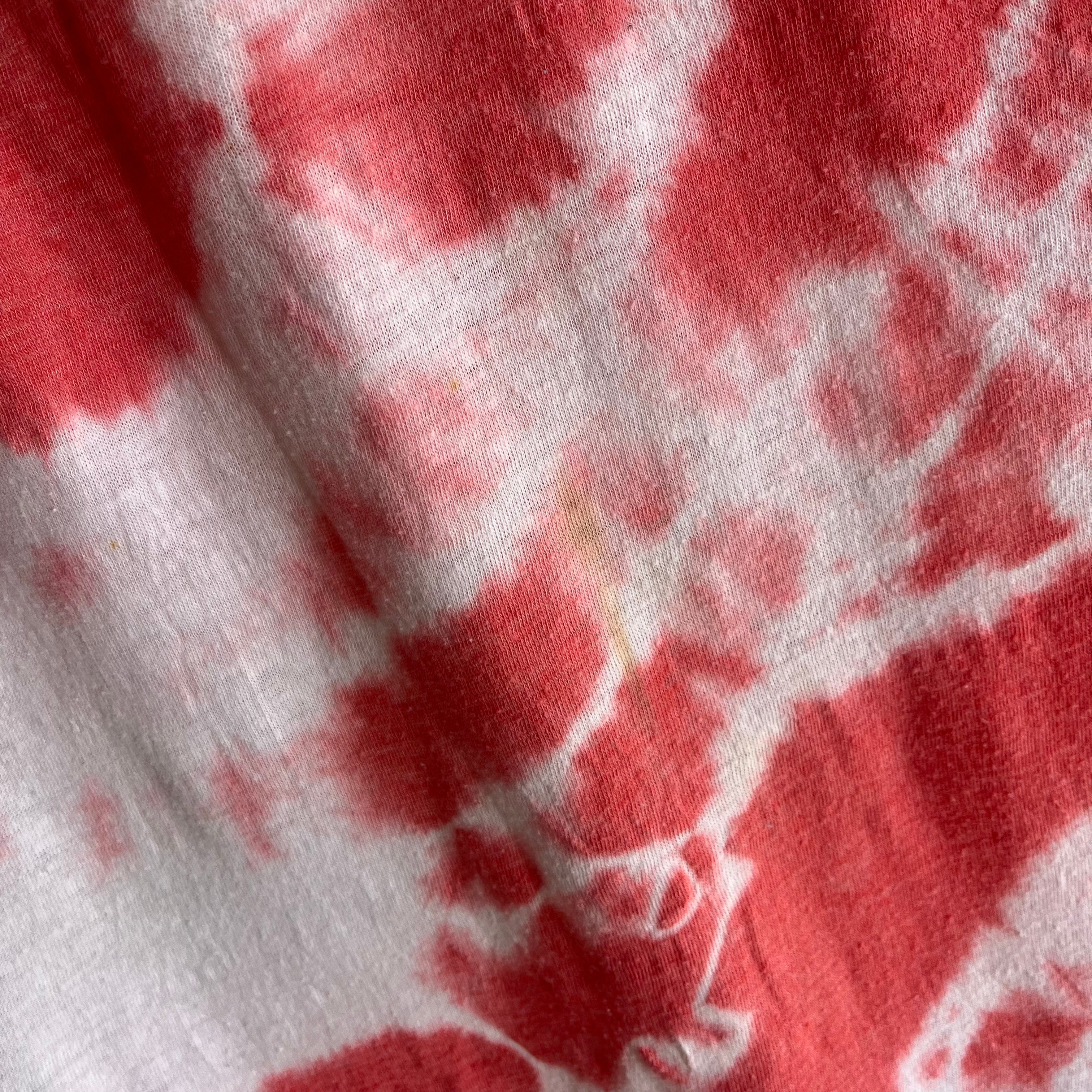 1980s Surf Tie Dye T-Shirt - WOW