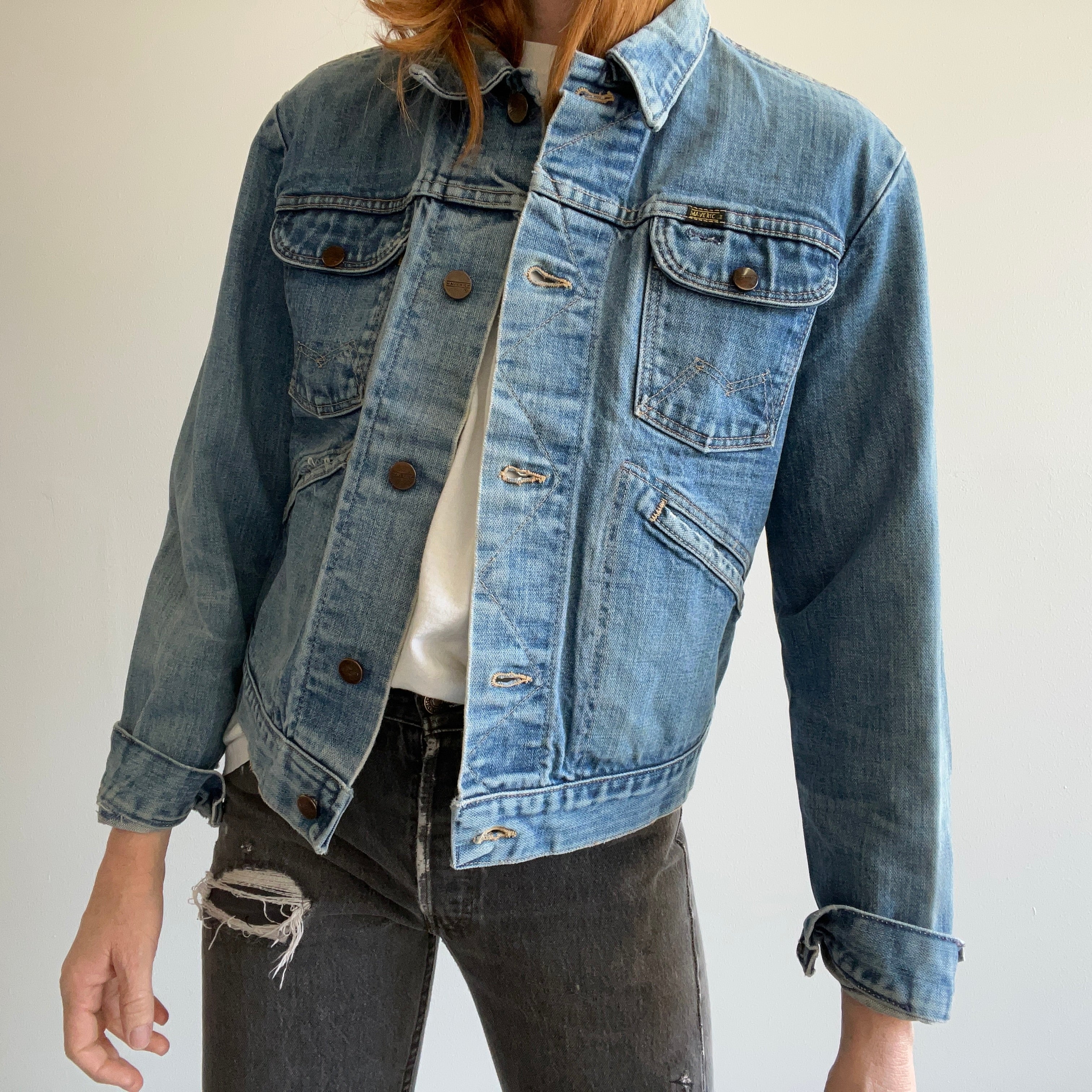 Maverick hot sale jean jacket