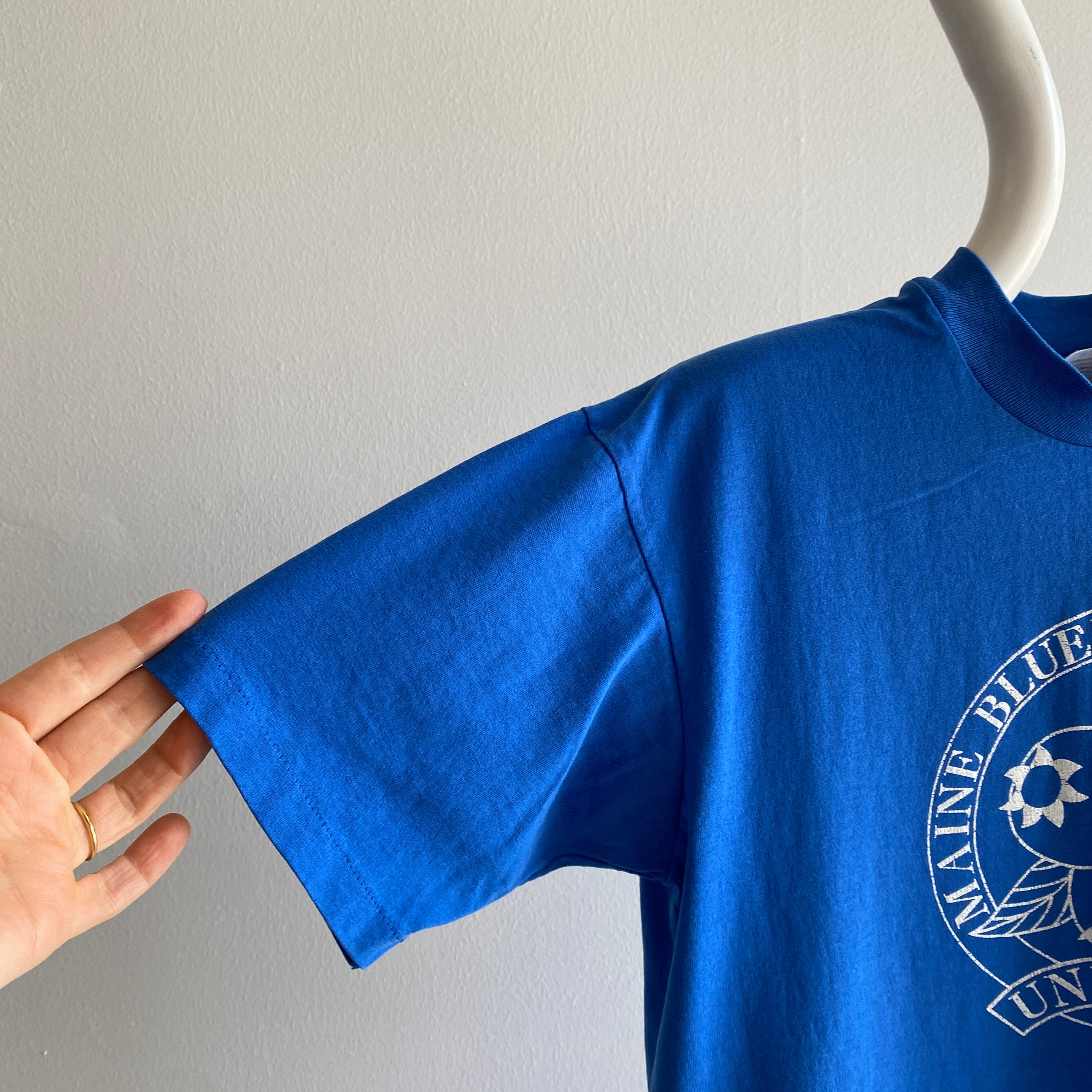 1990 Maine Blueberry Festival Hanes T-Shirt