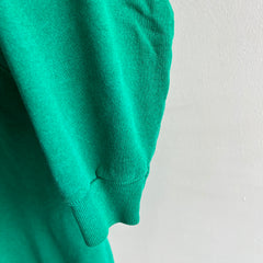 1990s Faded Kelly Green Slouchy Raglan