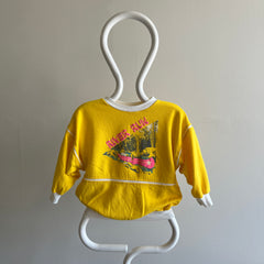 1980s XS River Run Fun 1/2 Sleeve Sweatshirt