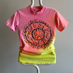 1980s Local Zone Smaller Size Neon Surfer T-Shirt