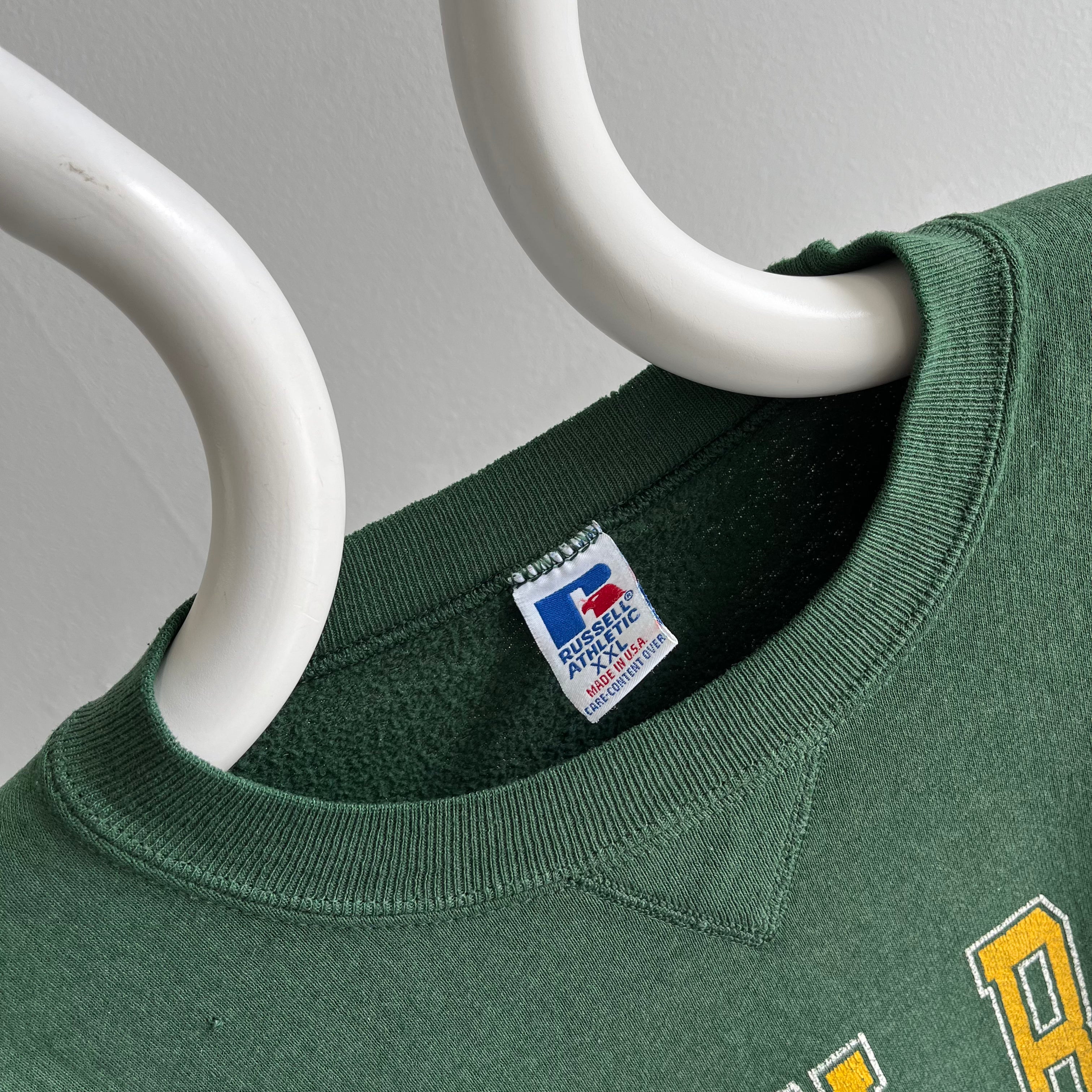 Vintage 90's Green Bay Packers Sweatshirt by Russell Athletic