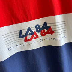 T-shirt à blocs de couleur des Jeux olympiques de Los Angeles de 1984