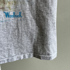 1990 uSA Woolrich Mallard T-shirt avant et arrière - Oh mon dieu !