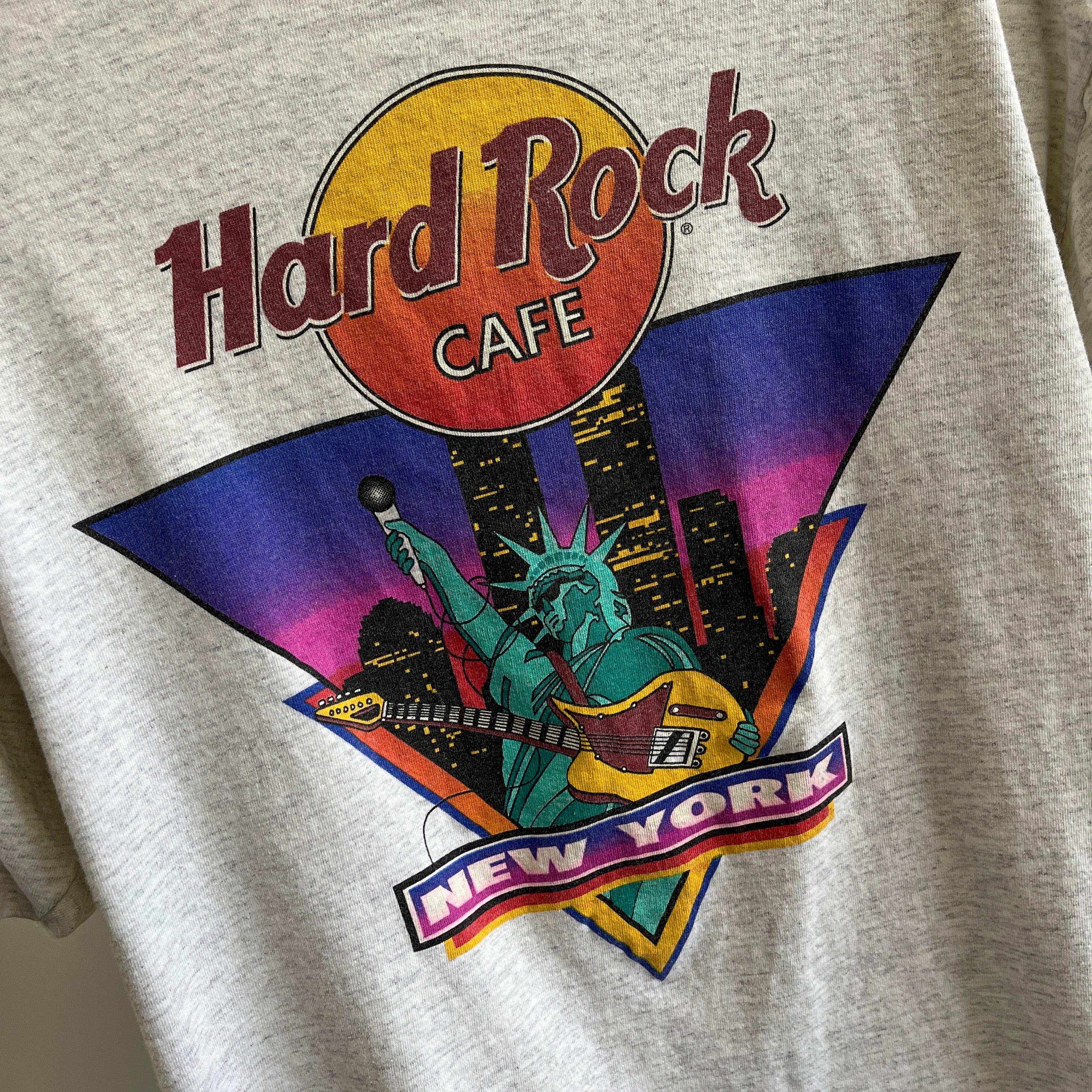T-shirt Hard Rock Café New York des années 1990