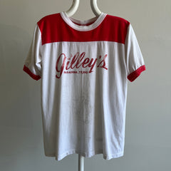 1970 Gilley's - Pasadena, Texas Ring T-Shirt