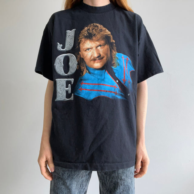 1994 Joe Diffie Killer Mullet Front and Back T-Shirt