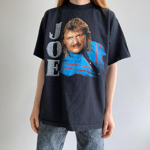 1994 Joe Diffie Killer Mullet Front and Back T-Shirt