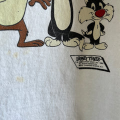 1989 Loony Tunes T-shirt graphique RAD avant et arrière !!!