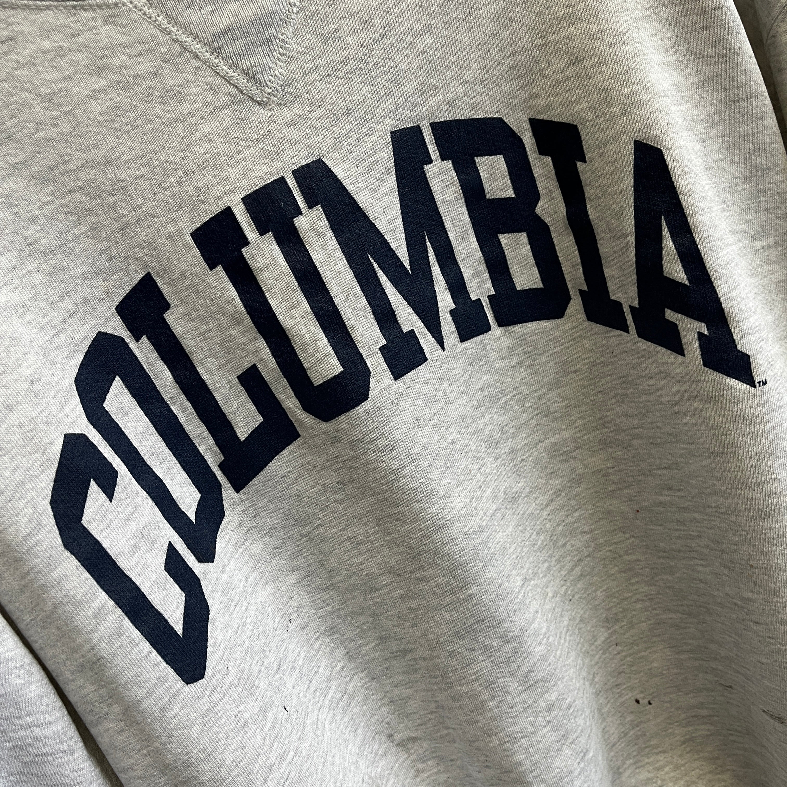 1980s Columbia Paint Stained Sweatshirt by Russell!