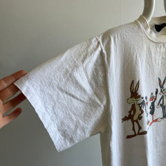 1989 Loony Tunes T-shirt graphique RAD avant et arrière !!!