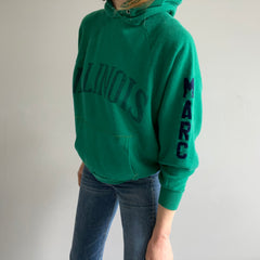 1980s Thin and Worn University Illinois Hoodie That Belonged to Marc