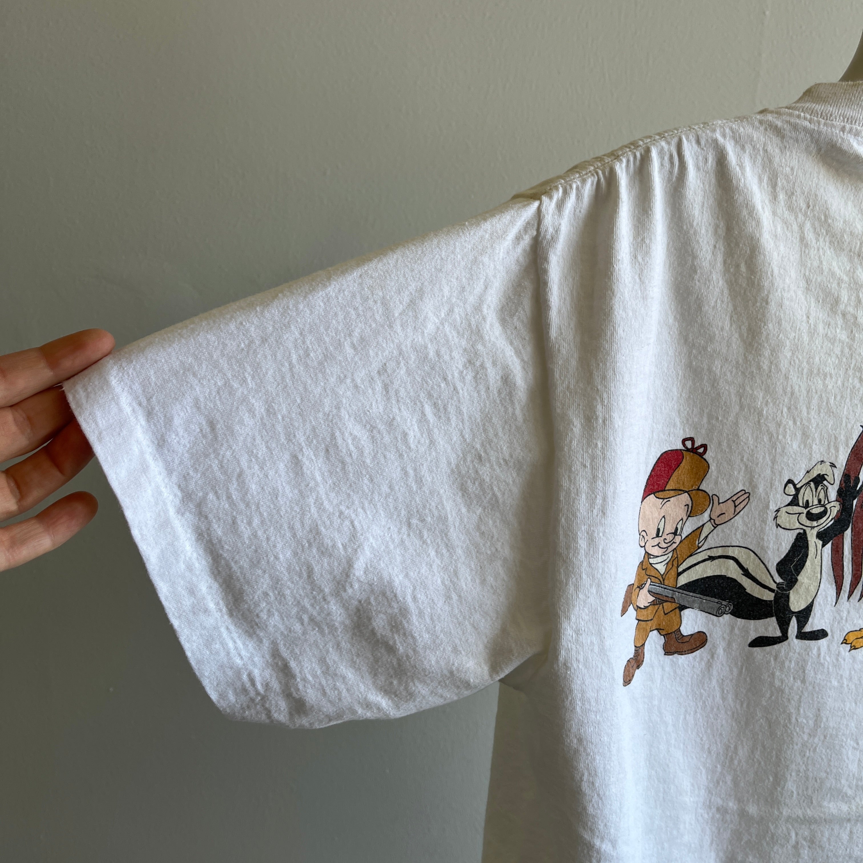 1989 Loony Tunes Front and Back RAD Graphic T-Shirt !!!
