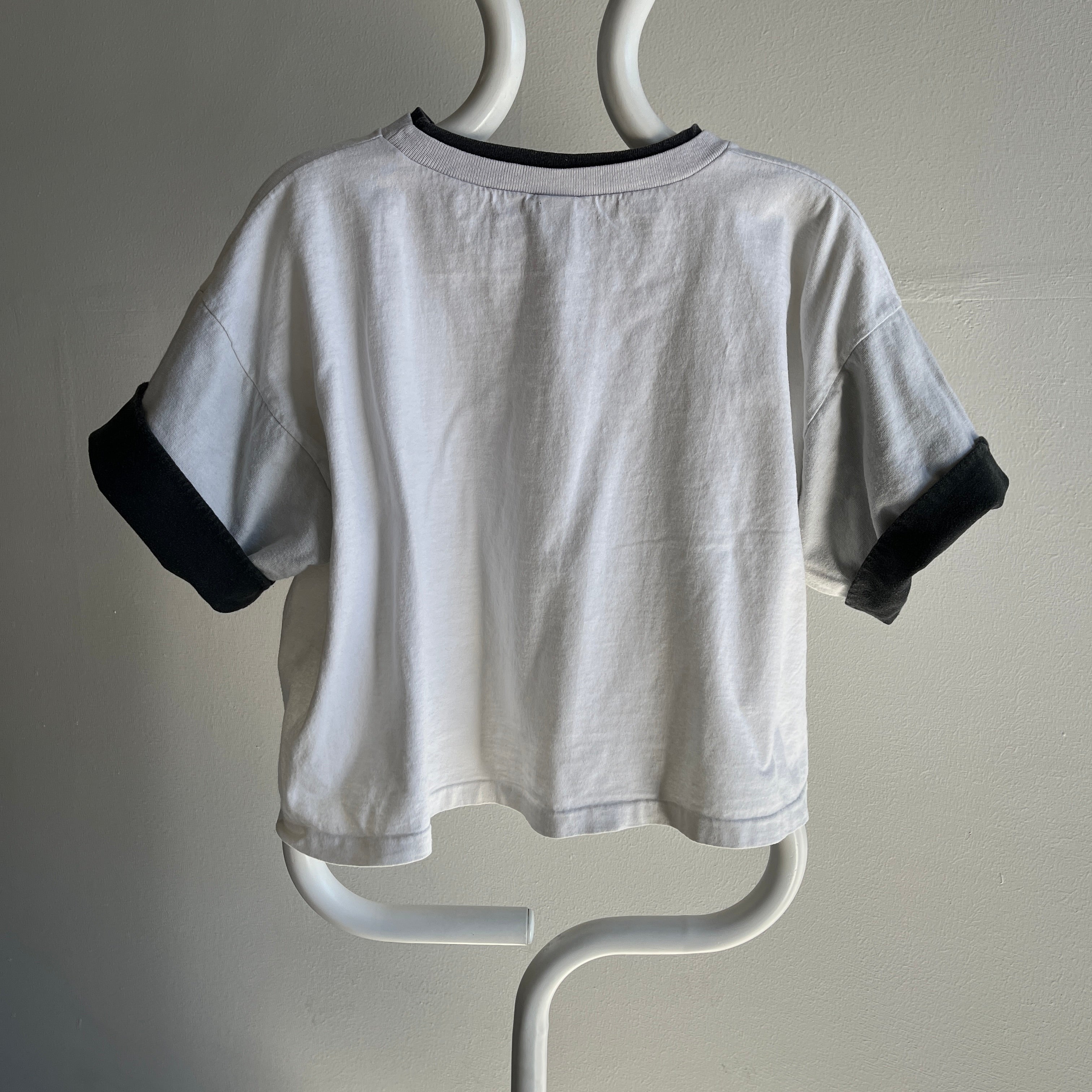 1980/90s GITANO BRAND Two Toned Crop - USA MADE