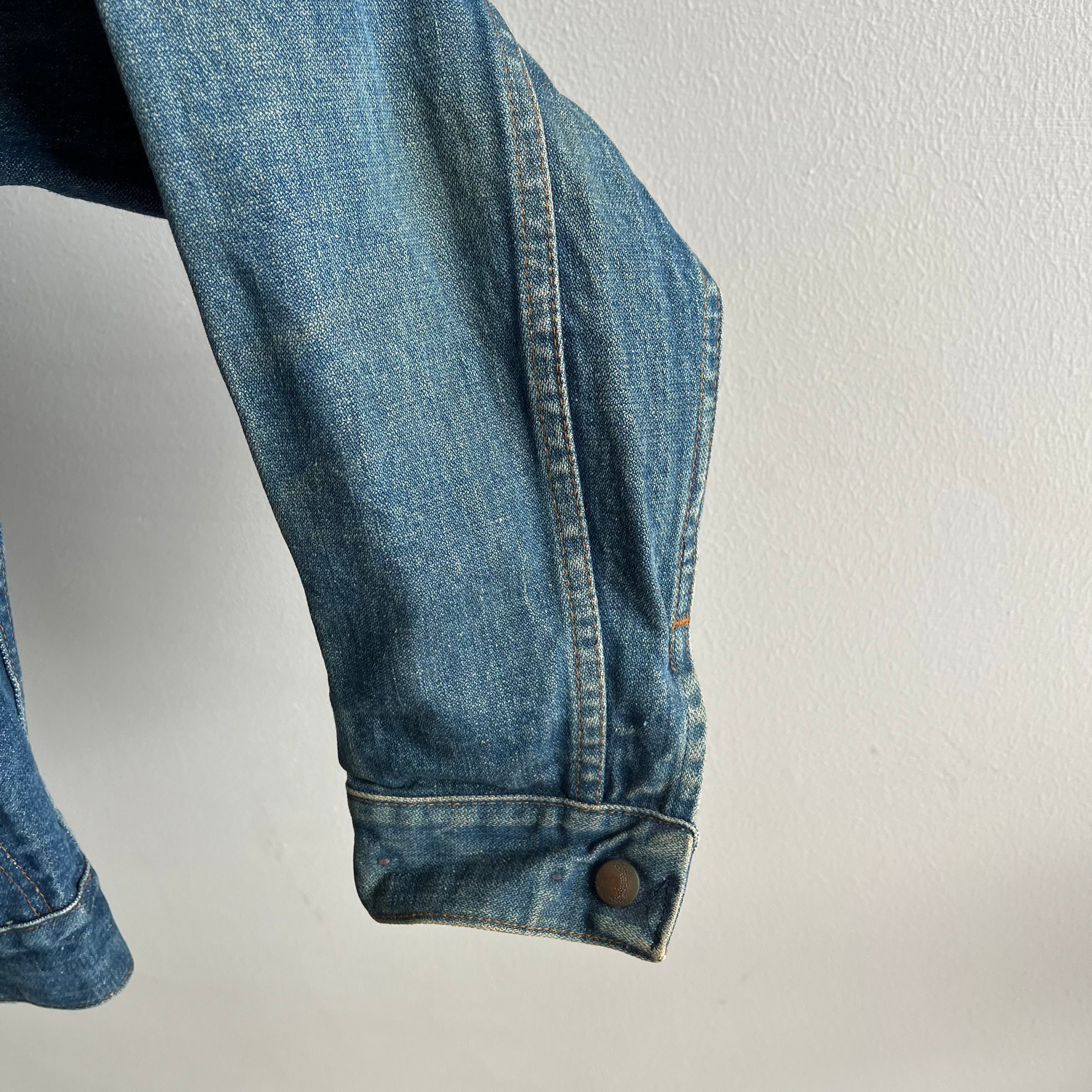 1970s Wrangler Slash Pocket Denim Jean Jacket