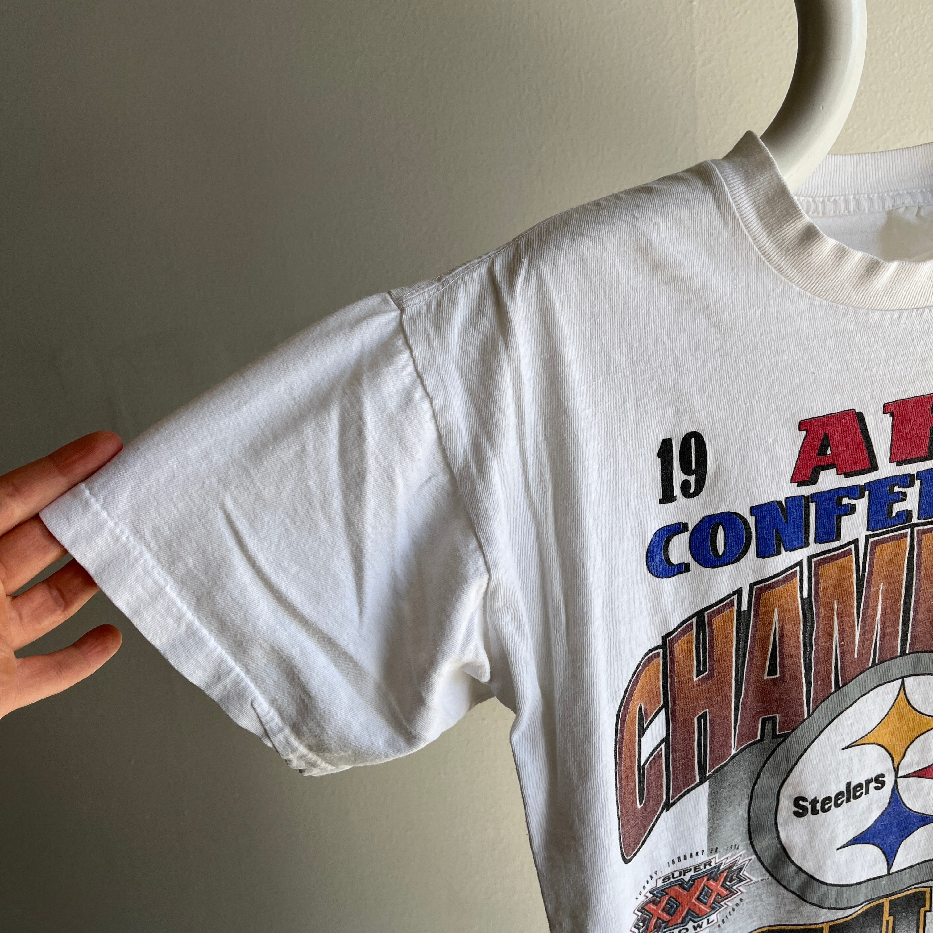 1995 AFC Champions - Pittsburgh Steelers - T-Shirt