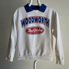 1980s Woodworth True Value Hardware Stores Slightly Fancy Sweatshirt - WOW