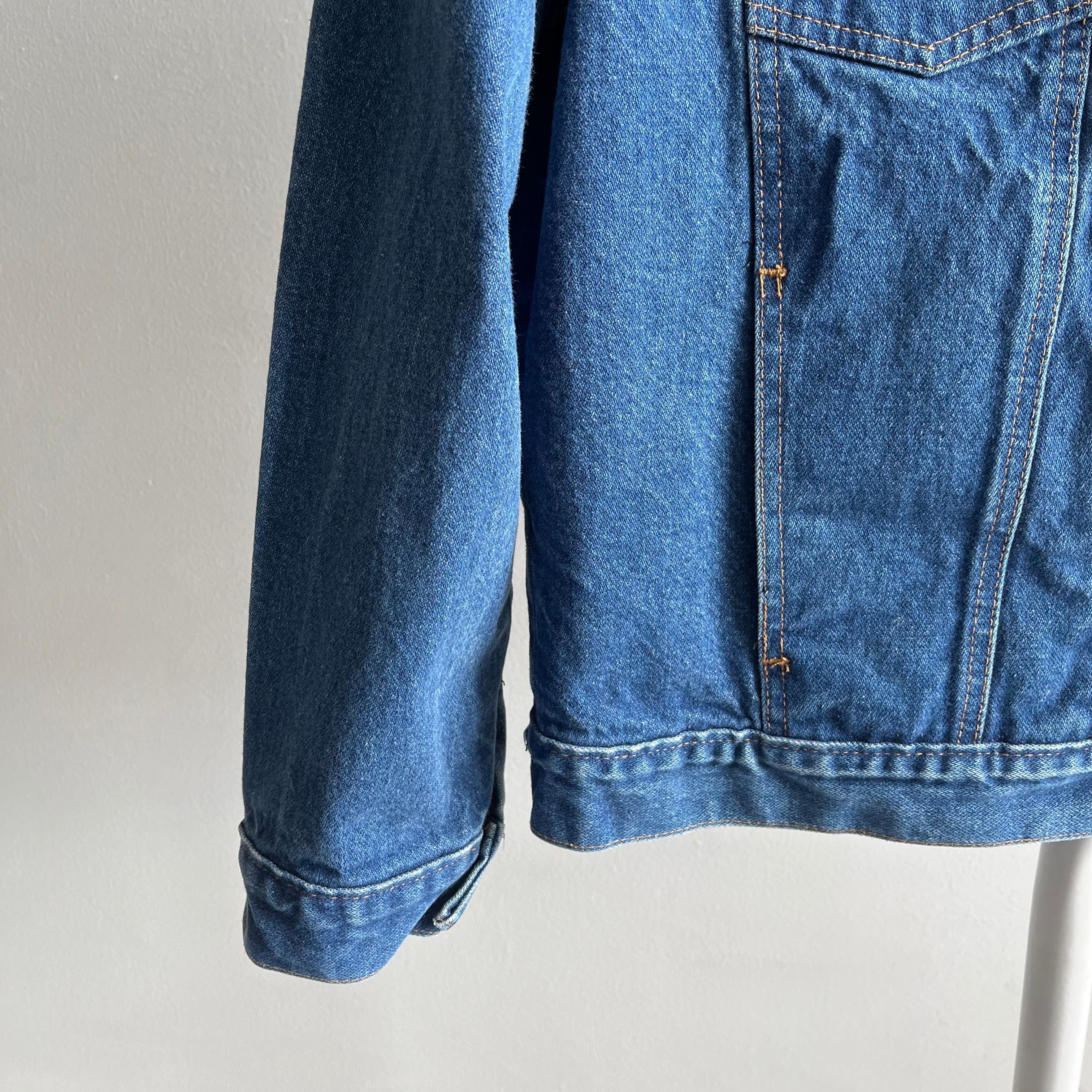 Veste en jean Wrangler des années 1990 avec poches