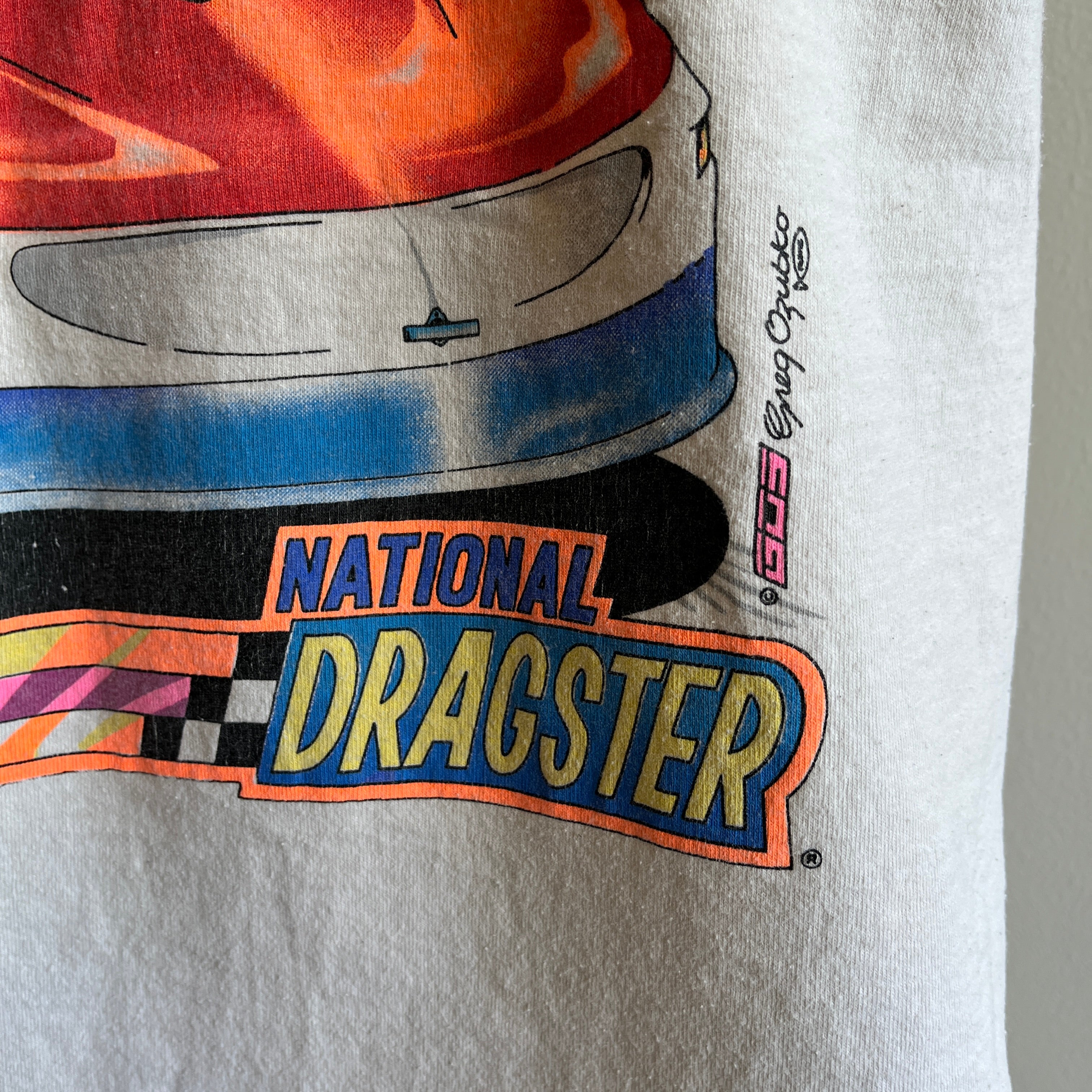 1996 NHRA Made in America T-shirt à l'arrière