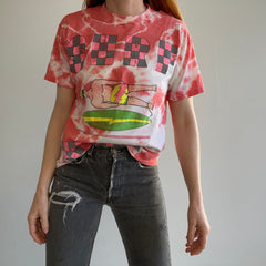 1980s Surf Tie Dye T-Shirt - WOW