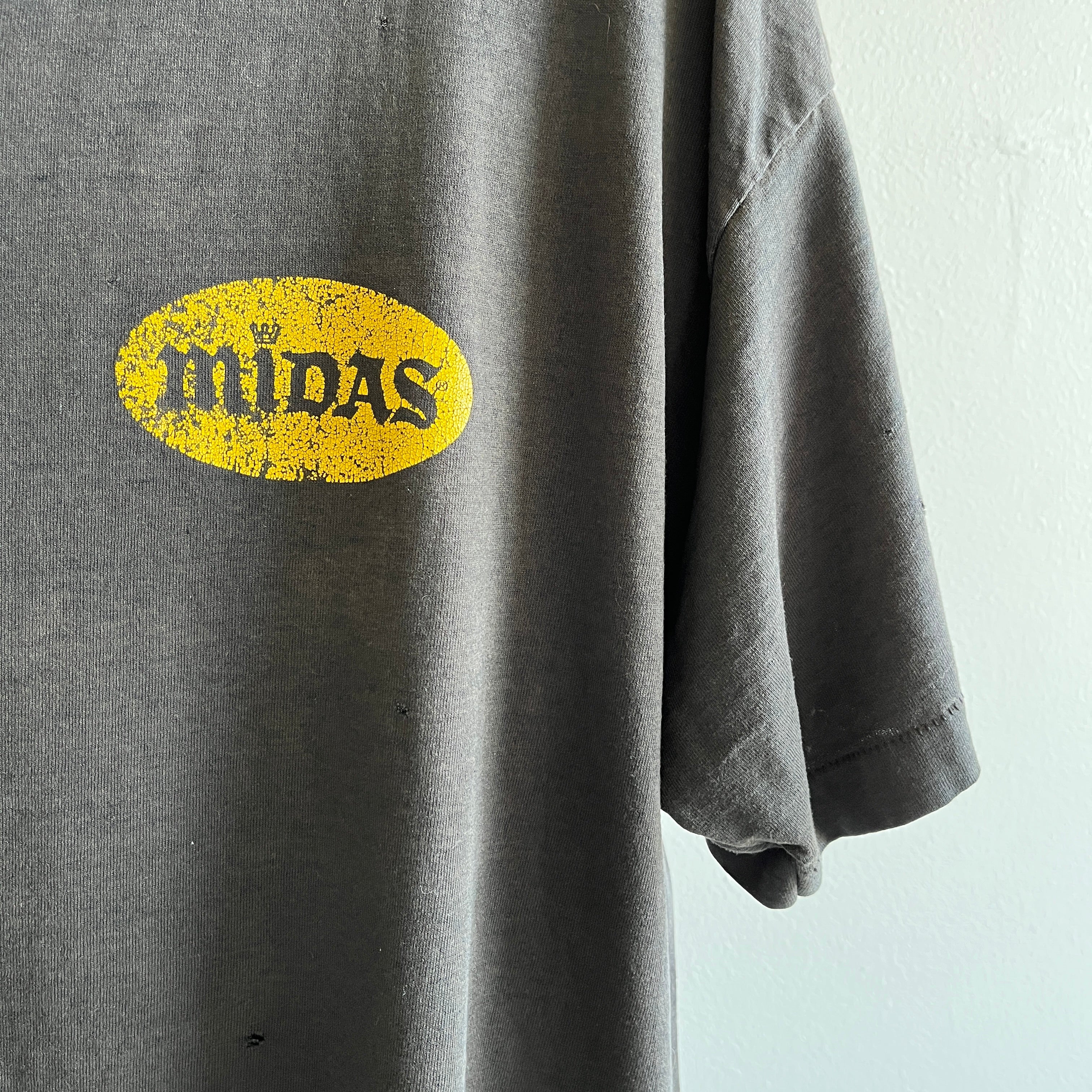 T-shirt Midas parfaitement battu des années 1980/90