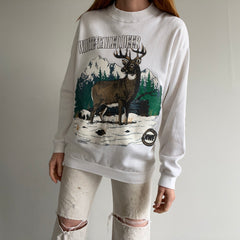 1980s White-Tailed Deer Sweatshirt