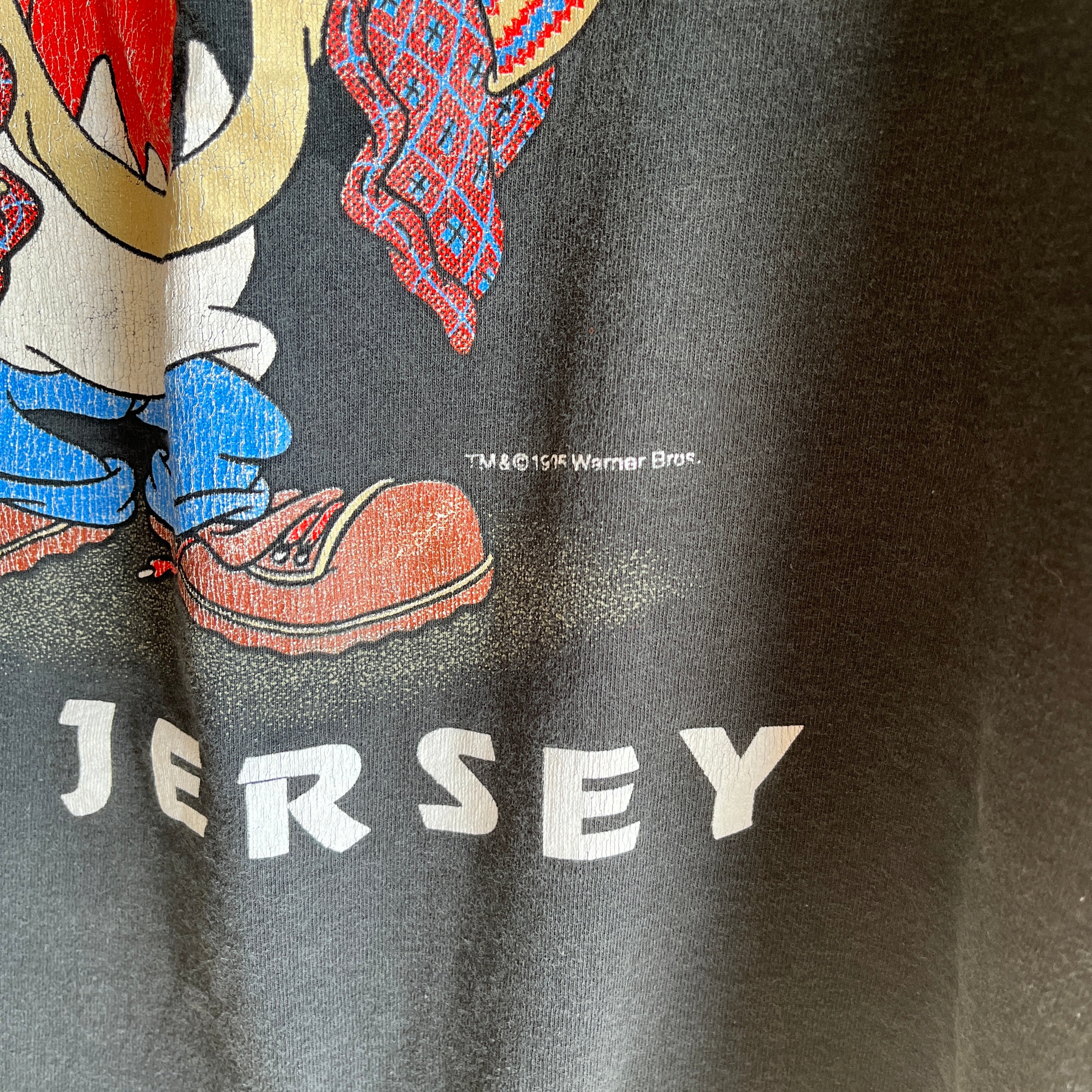 T-shirt New Jersey Taz 1995 par Velva Sheen !!!!