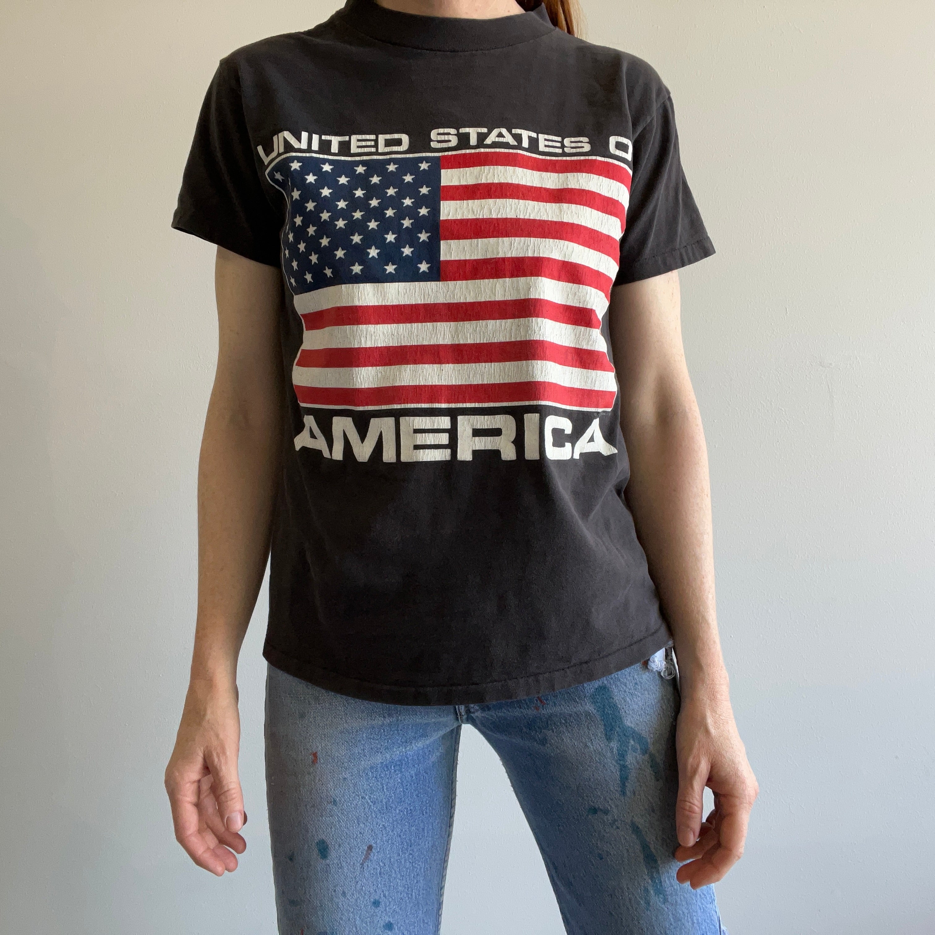 États-Unis d'Amérique des années 1990 - T-shirt patriotique