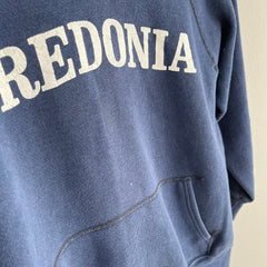 1970s Fredonia, NY - Mostly Cotton Pull Over Hoodie - WOW
