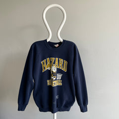 1980s Hazard Bulldogs Basketball Sweatshirt by FOTL - Stained
