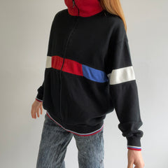 1980/90s Color Block Zip Up with Pockets !!!