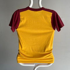 1970s Gov. Mifflin Color Block Two Tone T-Shirt by Sportswear