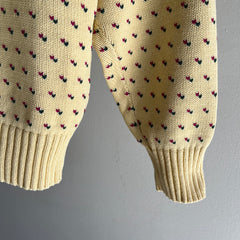 1980s Lord Jeff Cotton Knit Sweater