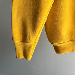1980s FOTL Mustard/Marigold Blank Sweatshirt