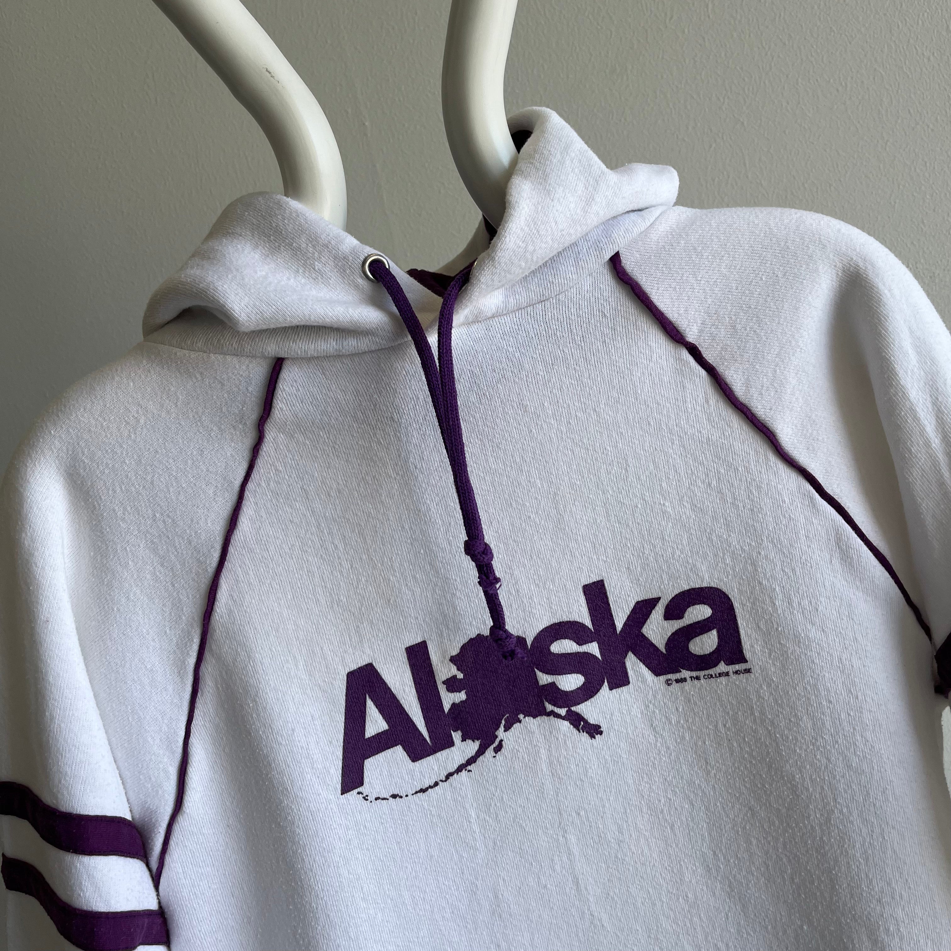 1988 Alaska Two Toned Hoodie - Barely Worn