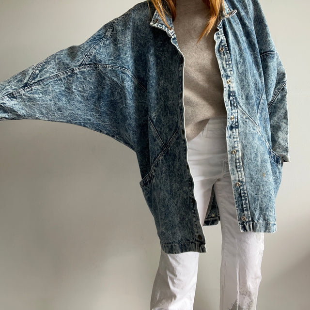 1980s Epic Acid Wash Duster !!!!