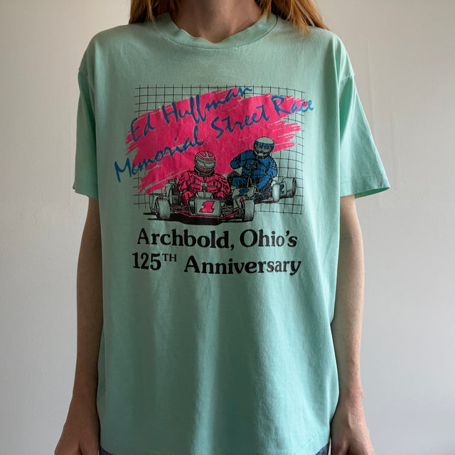 T-shirt Drag Racing des années 1980 de l'Ohio