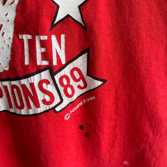 1989 Indiana Big Ten Championships T-shirt par Screen Stars